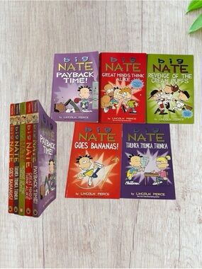 Big Nate by Lincoln Peirce Lot of 5 Paperback Books